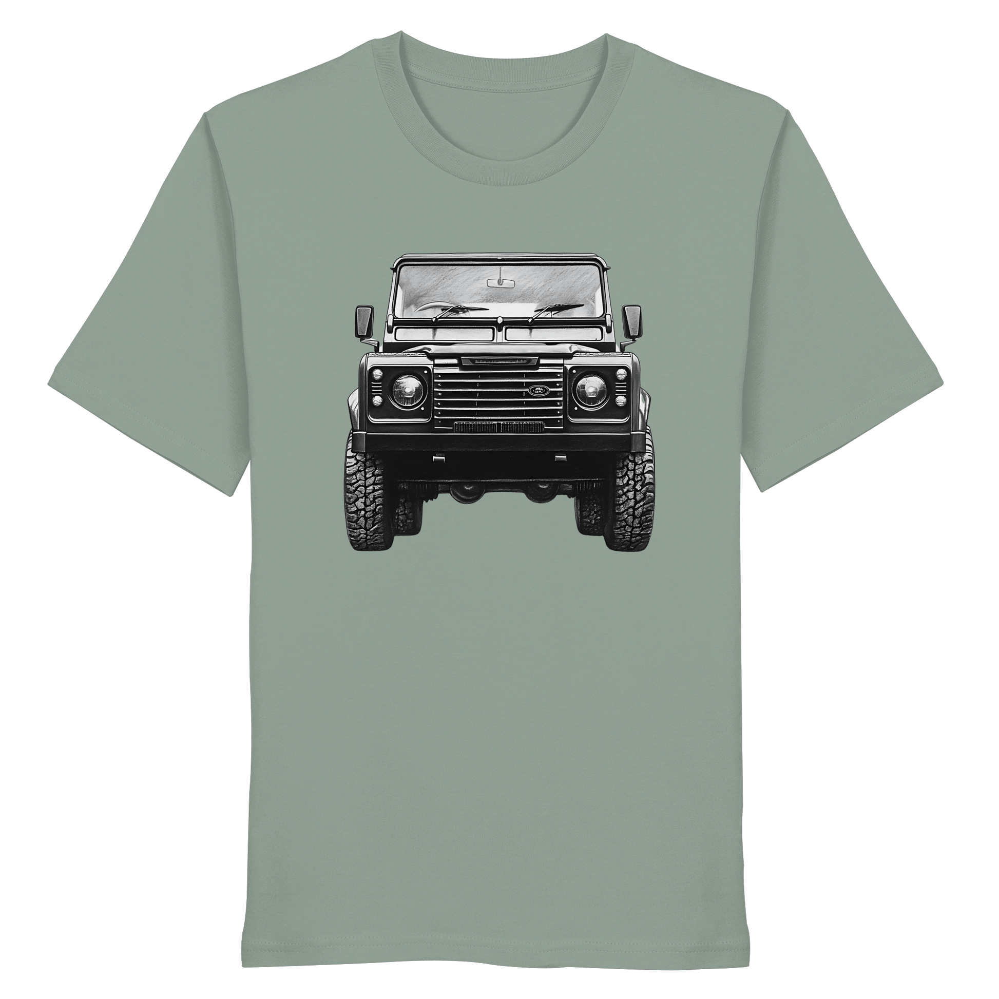 Not lost, just exploring - Defender Style ! - Organic Shirt