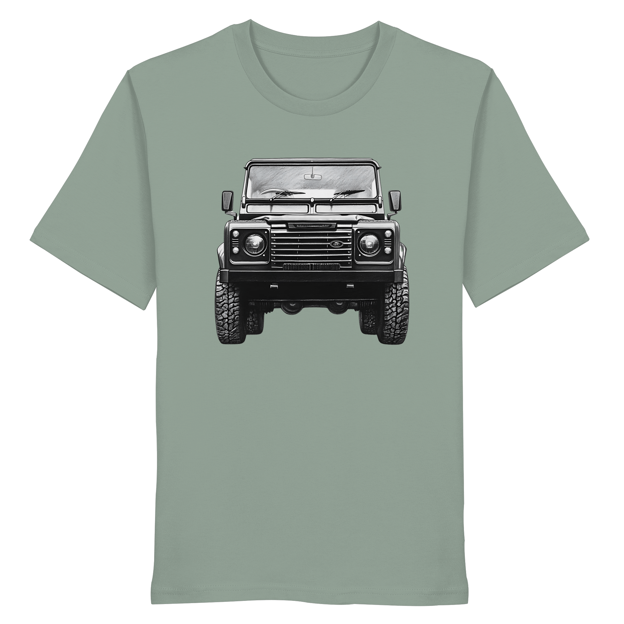 Not lost, just exploring - Defender Style ! - Organic Shirt