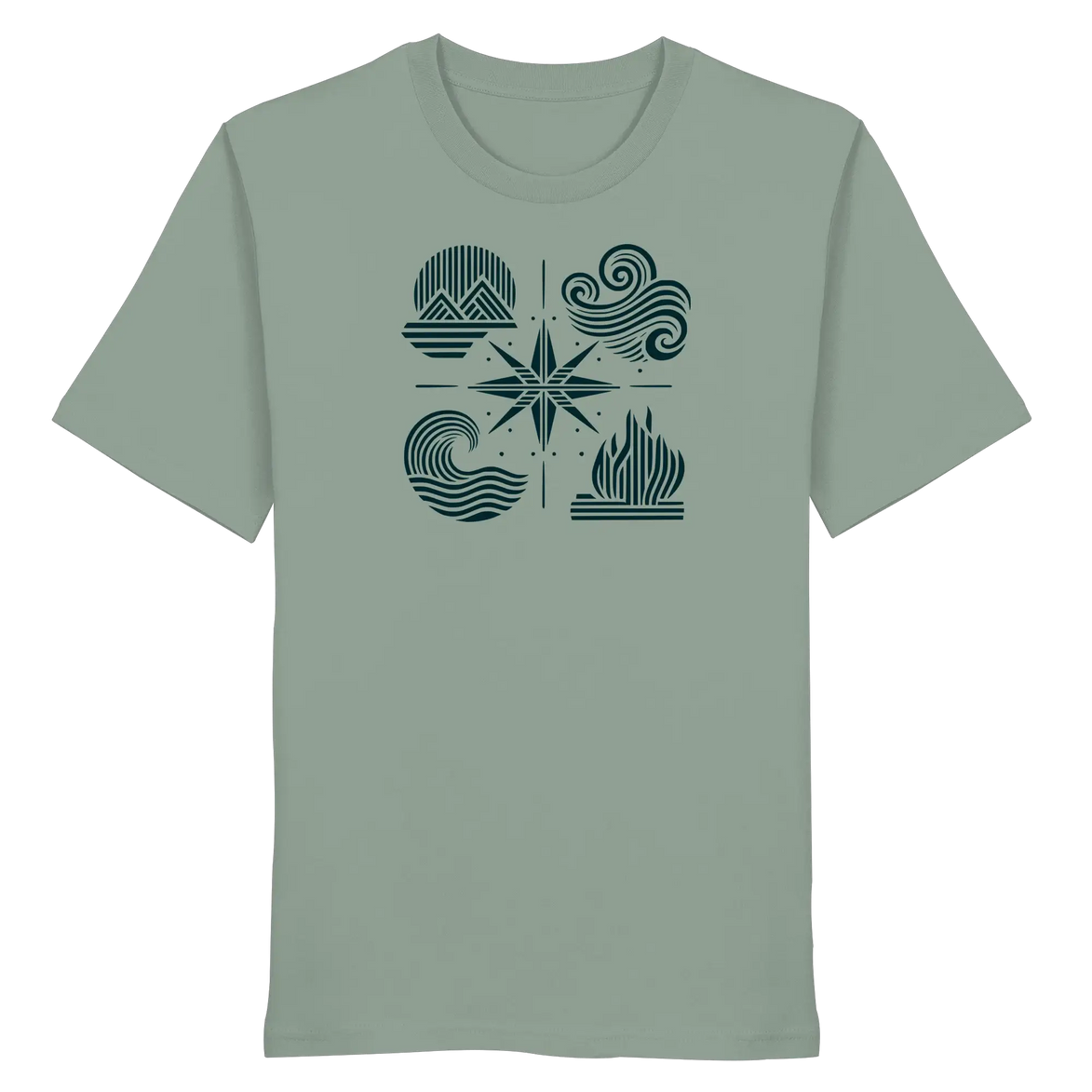 The Four Elements – Nature in Balance 2.0 - Organic Shirt