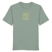 Stay Wild – Mountains, Forest & Sun - Organic Shirt