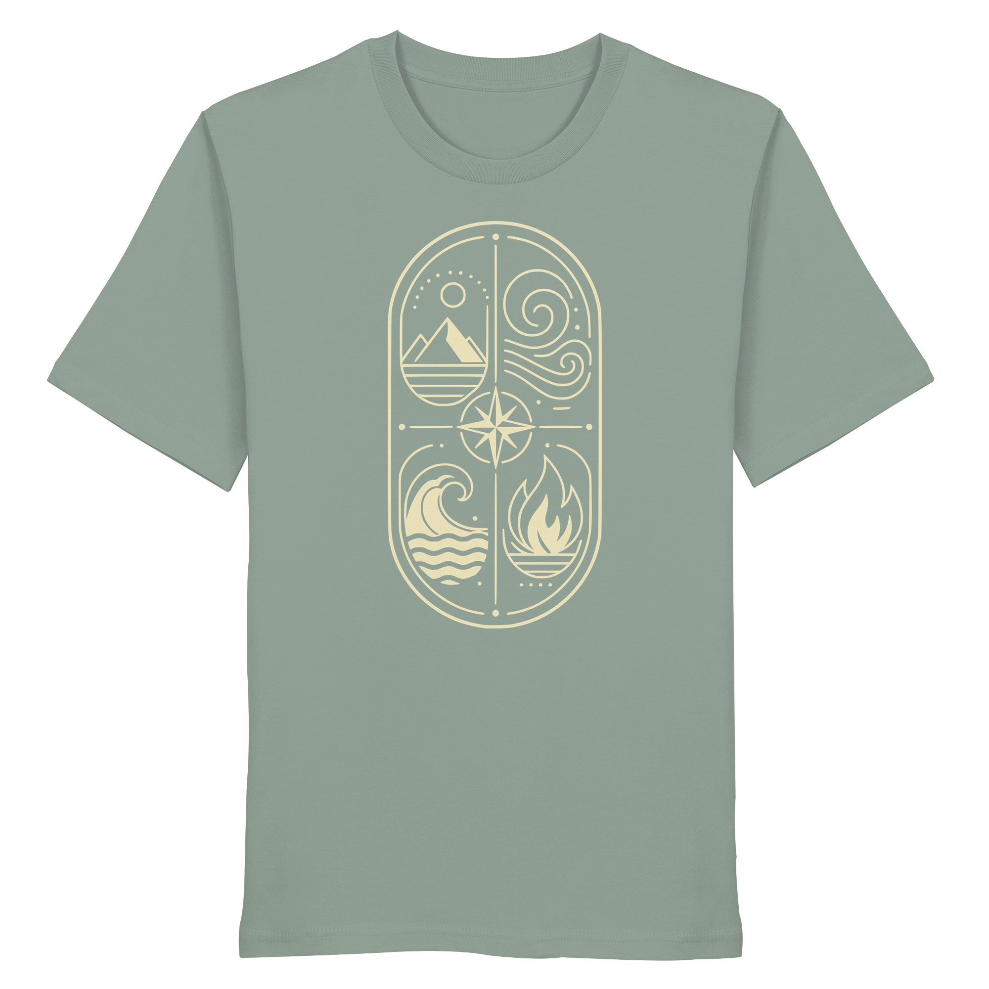 The Four Elements – Nature in Balance 1.0 - Organic Shirt