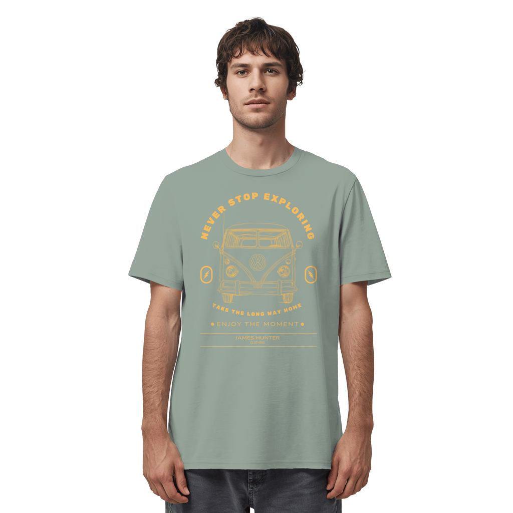 Never Stop Exploring - Organic Shirt