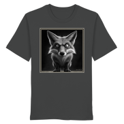Grumpy Fox Caricature | James Hunter - Organic Shirt
