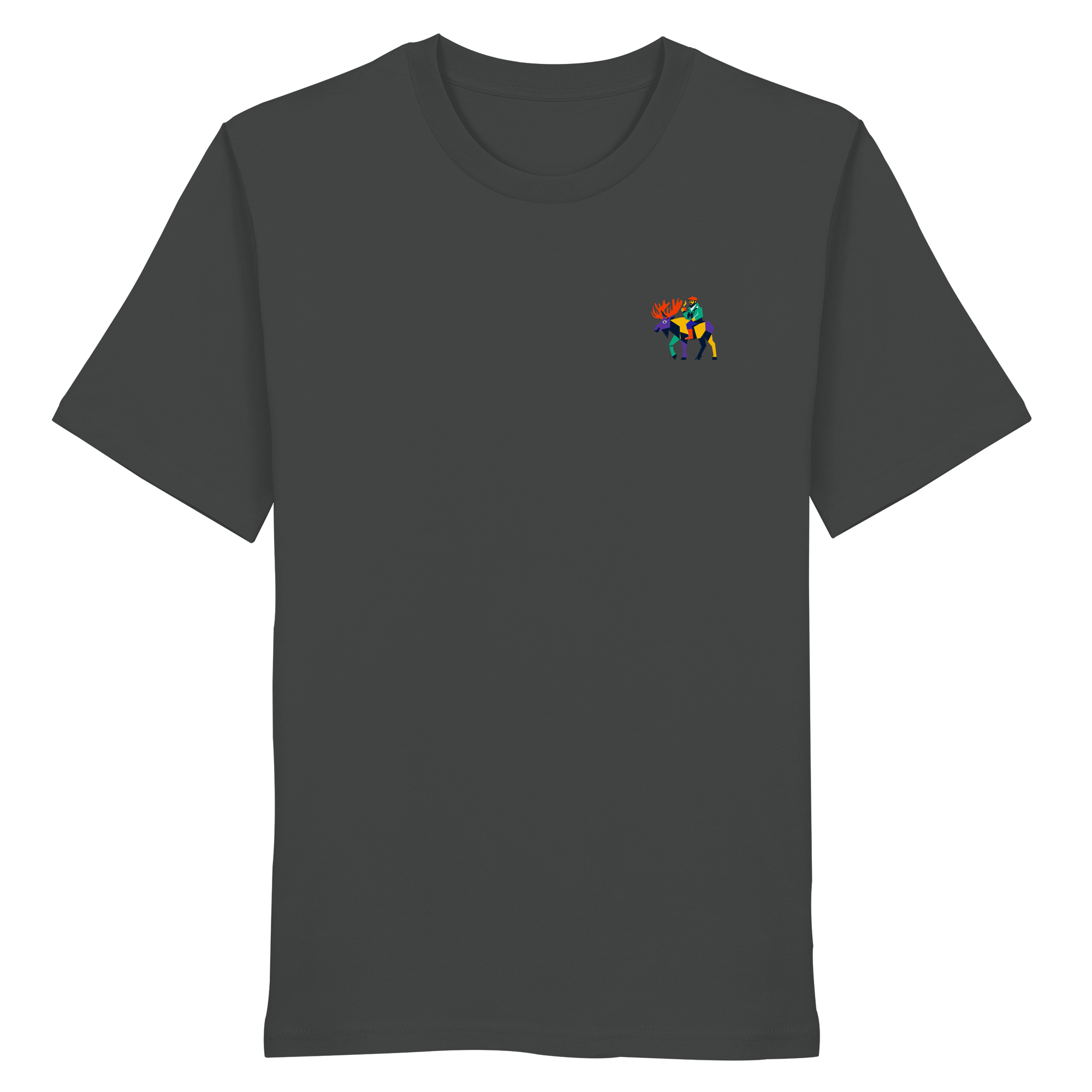 Moose Commute — Minimalist Collection Organic T-Shirt - Organic Shirt