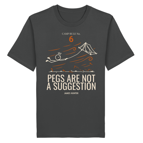 Rule 06 — Pegs Are Not a Suggestion - Organic Shirt