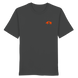 The Encounter — Boar & Hunter & Dog Silhouette Organic T-Shirt - Organic Shirt