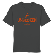 Unbroken — Leaping Deer Organic T-Shirt - Organic Shirt