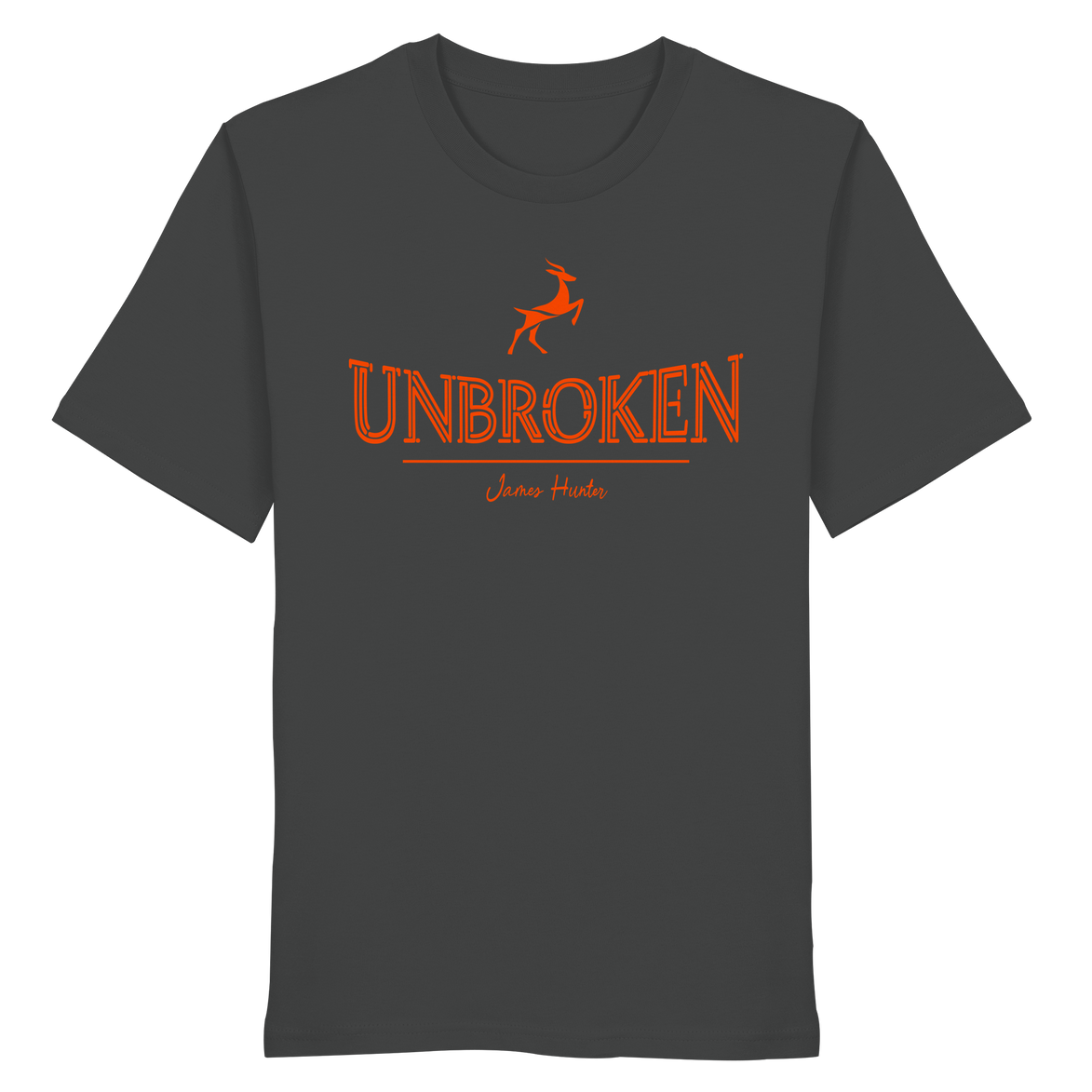 Unbroken — Leaping Deer Organic T-Shirt - Organic Shirt