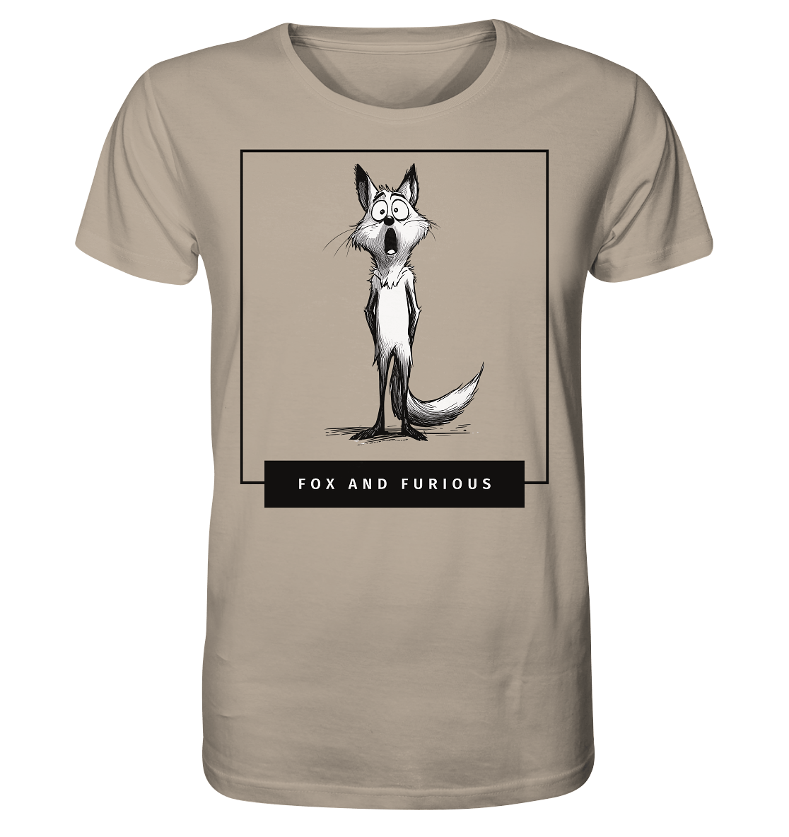 Fox and Furious - Organic Shirt