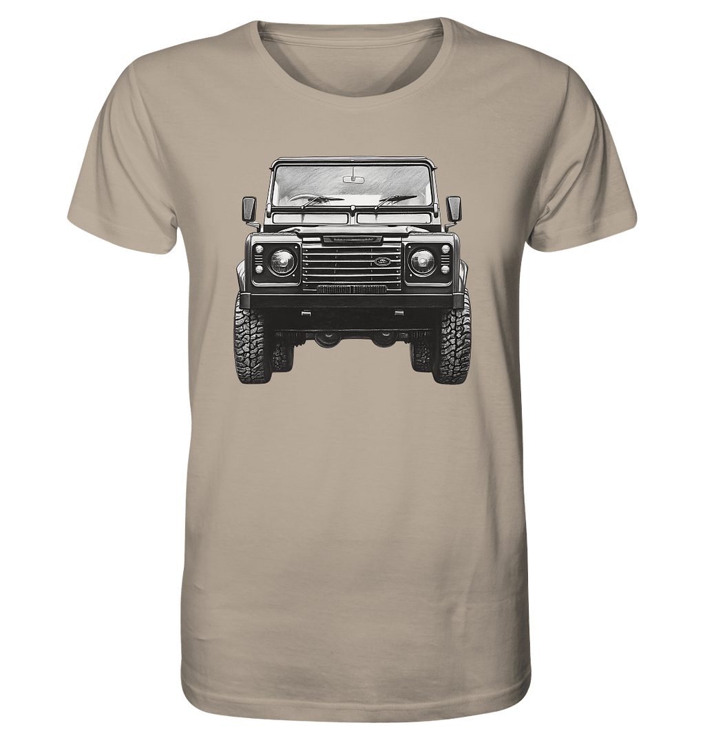Not lost, just exploring - Defender Style ! - Organic Shirt