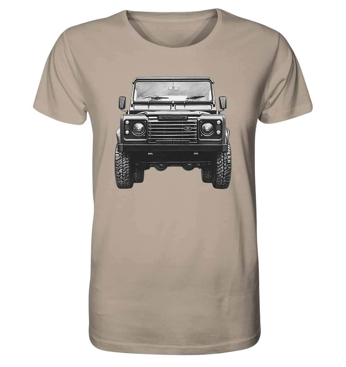 Not lost, just exploring - Defender Style ! - Organic Shirt