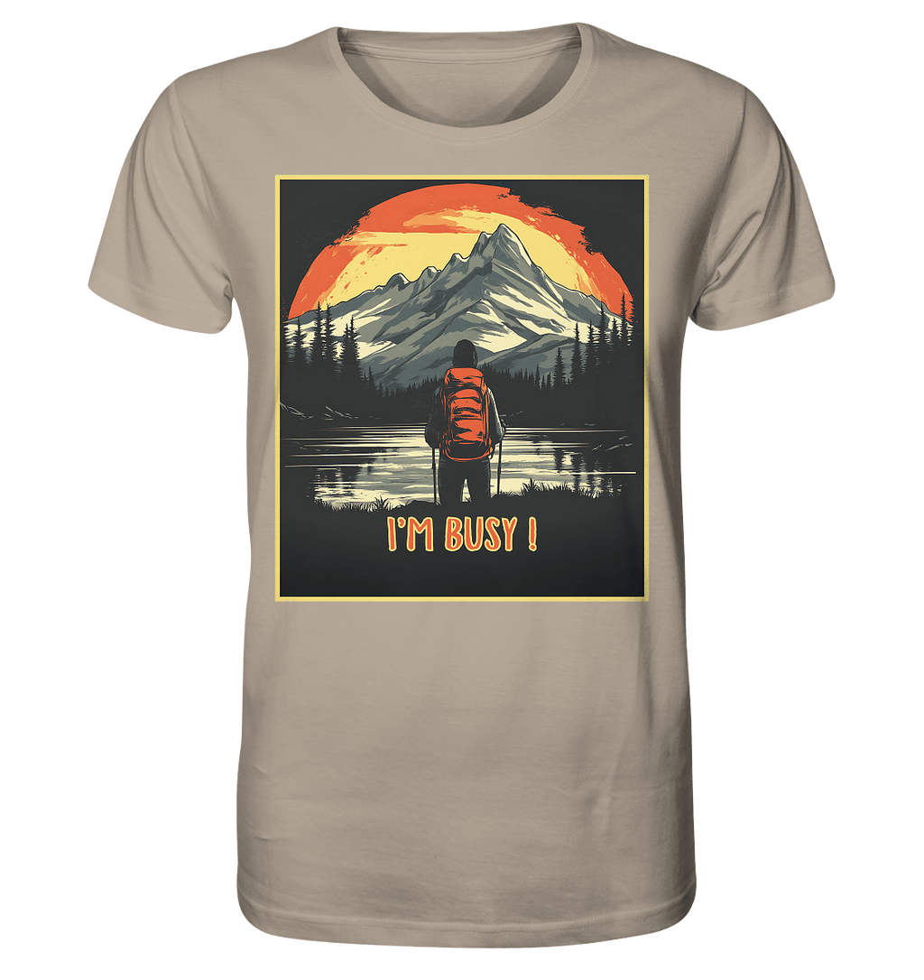 Je suis occupé ! - T-shirt bio