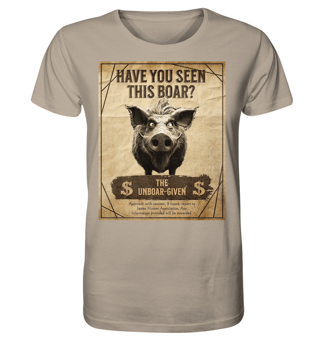 WANTED: Wild, Wreckless & On the Run - Organic Shirt
