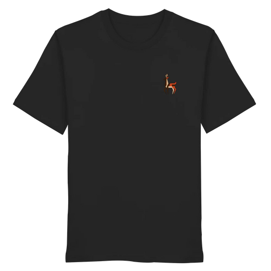 Geometrische Waldkunst - Bio-Shirt
