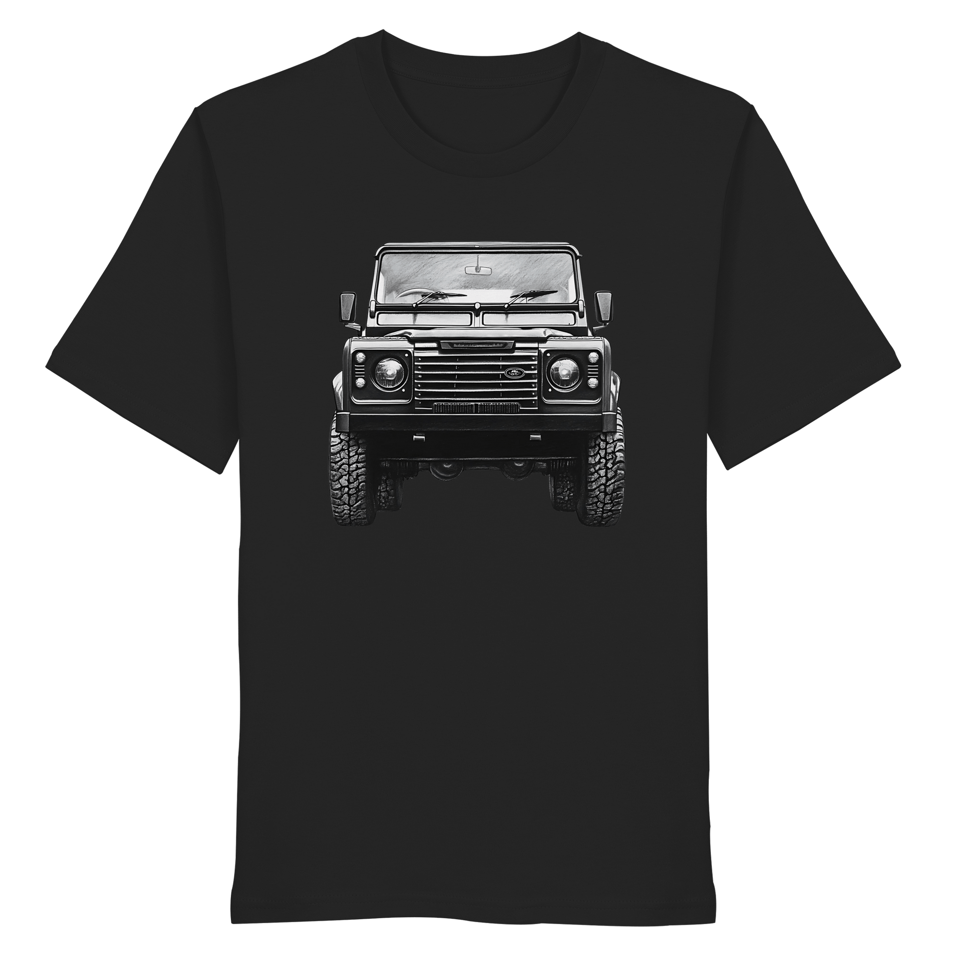 Not lost, just exploring - Defender Style ! - Organic Shirt
