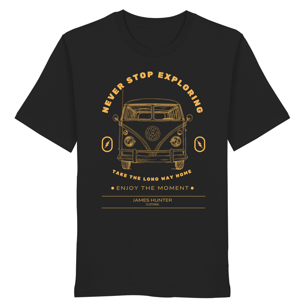 Never Stop Exploring - Organic Shirt