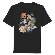 Stag Portrait Collage - Organic Shirt