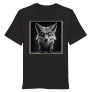 Grumpy Fox Caricature | James Hunter - Organic Shirt