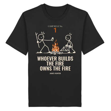 Rule 01 — Whoever Builds the Fire Owns the Fire - Organic Shirt