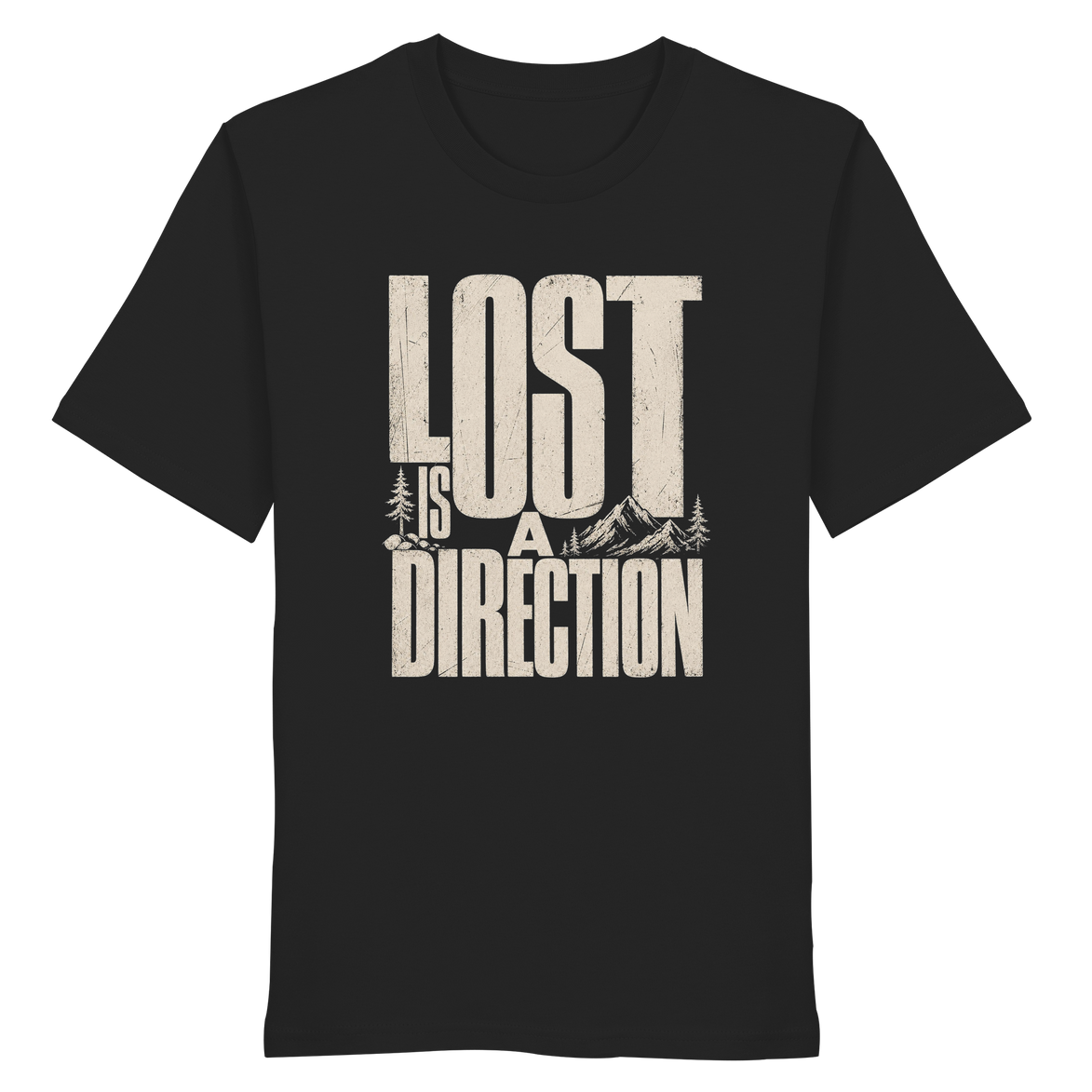 Lost Is A Direction - Organic Shirt