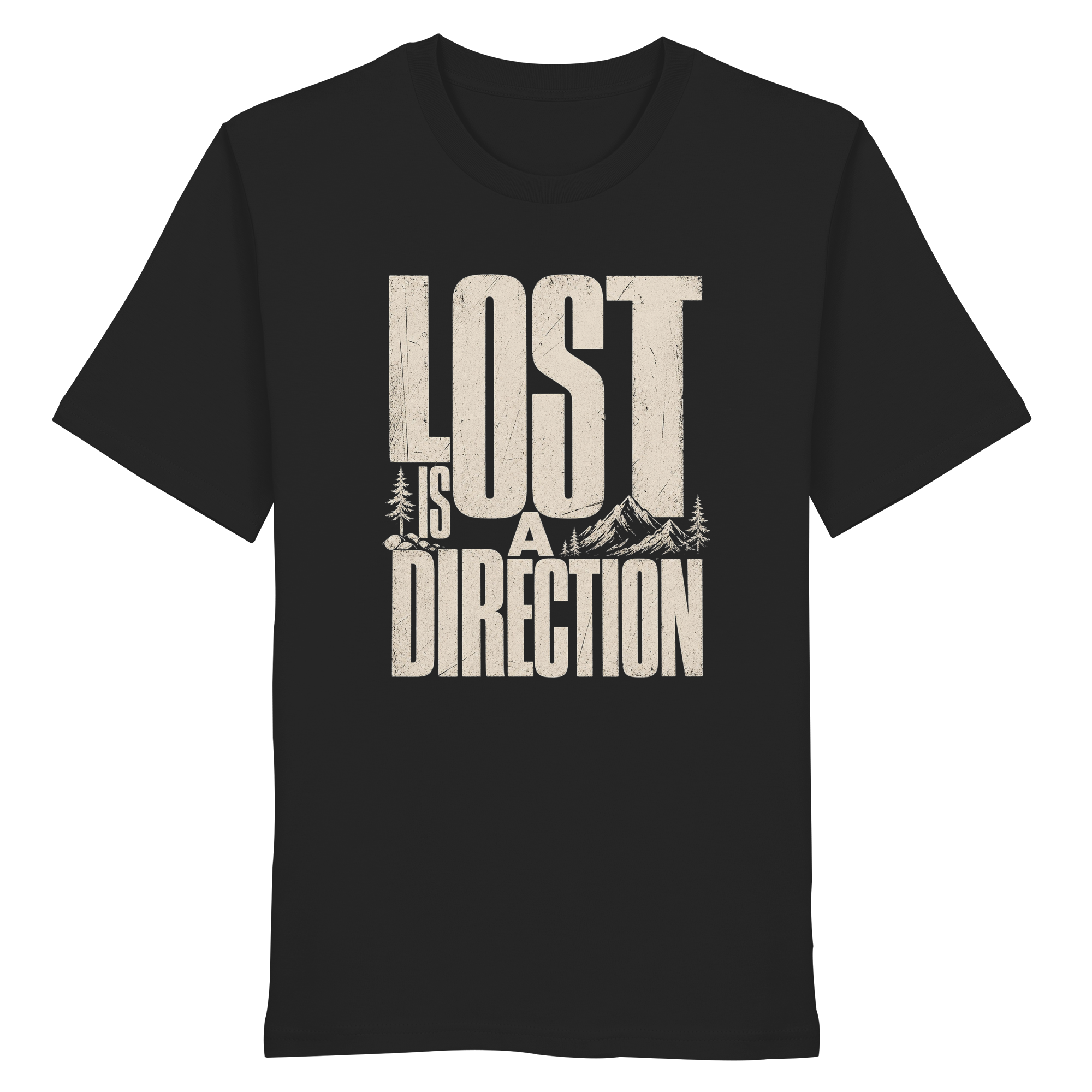Lost Is A Direction - Organic Shirt
