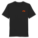 The Encounter — Boar & Hunter & Dog Silhouette Organic T-Shirt - Organic Shirt