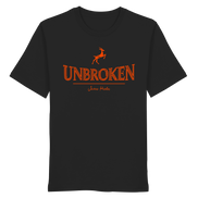 Unbroken — Leaping Deer Organic T-Shirt - Organic Shirt