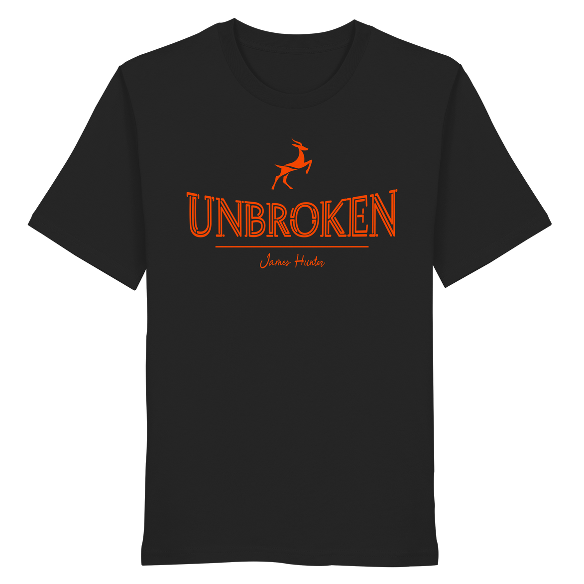 Unbroken — Leaping Deer Organic T-Shirt - Organic Shirt