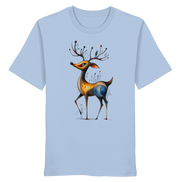 Surreal Stag — Art Collection Organic T-Shirt No. 11