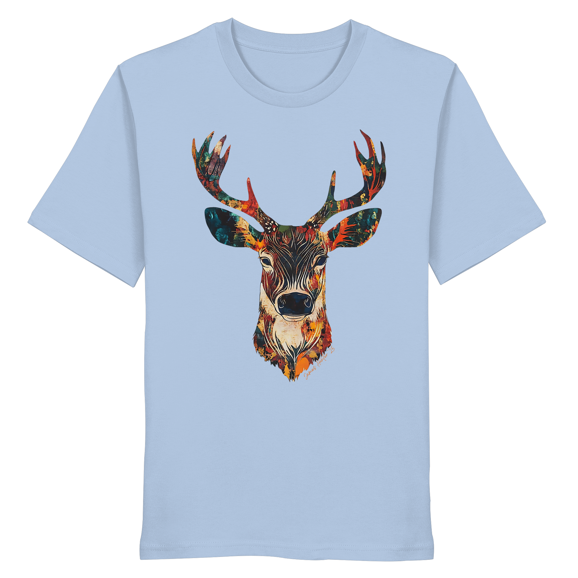 Autumn Crown — Art Collection Organic T-Shirt No. 9 - Organic Shirt