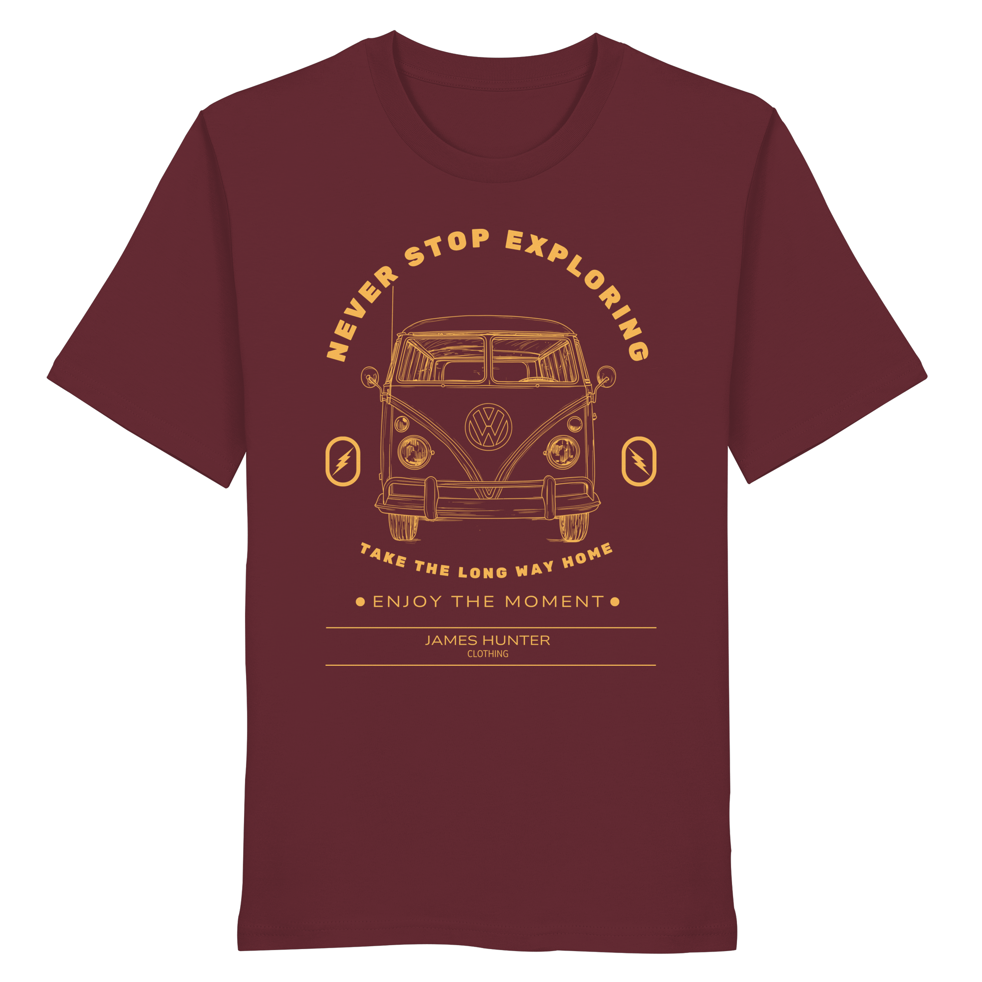 Never Stop Exploring - Organic Shirt