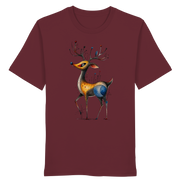 Surreal Stag — Art Collection Organic T-Shirt No. 11