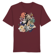 Stag Portrait Collage - Organic Shirt
