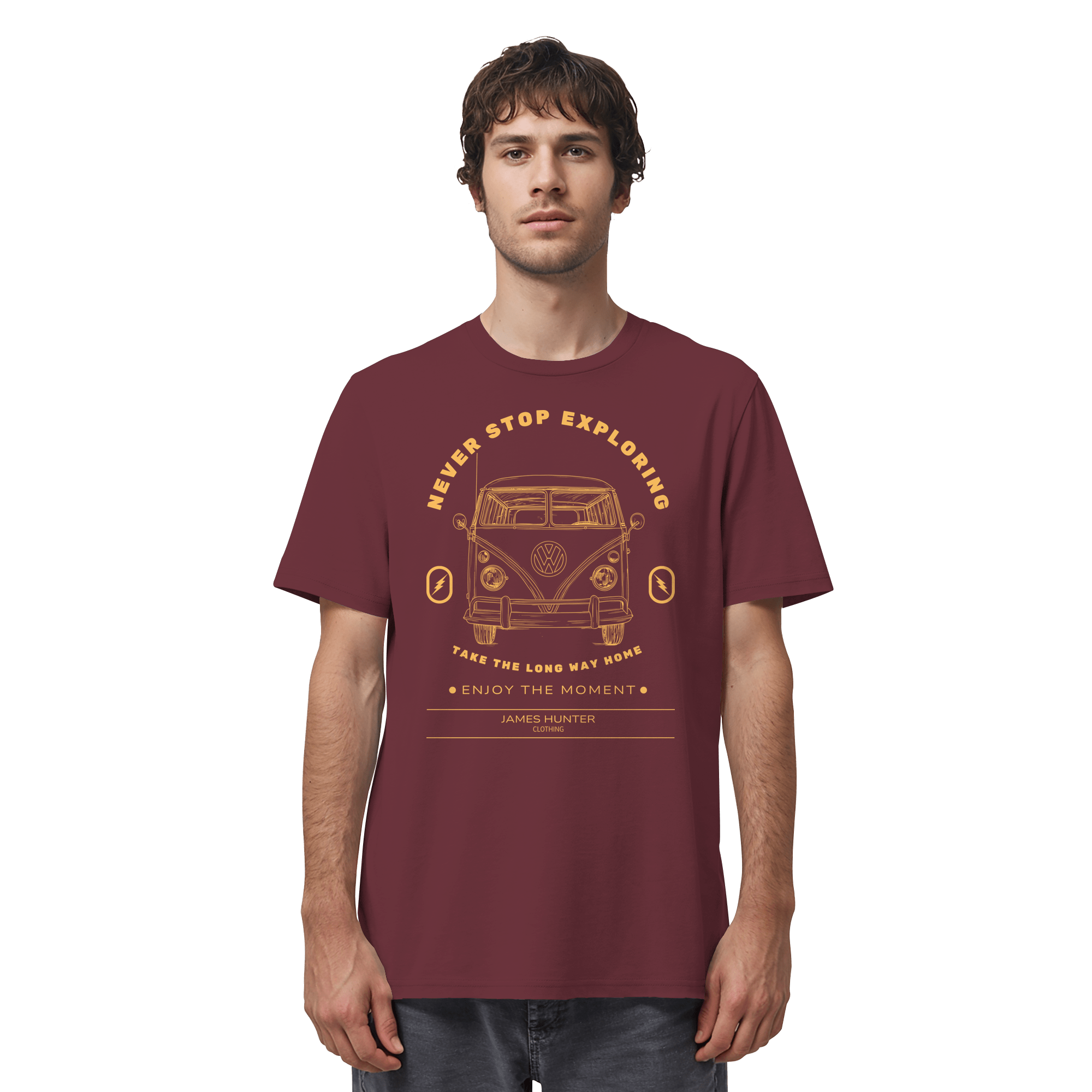 Never Stop Exploring - Organic Shirt