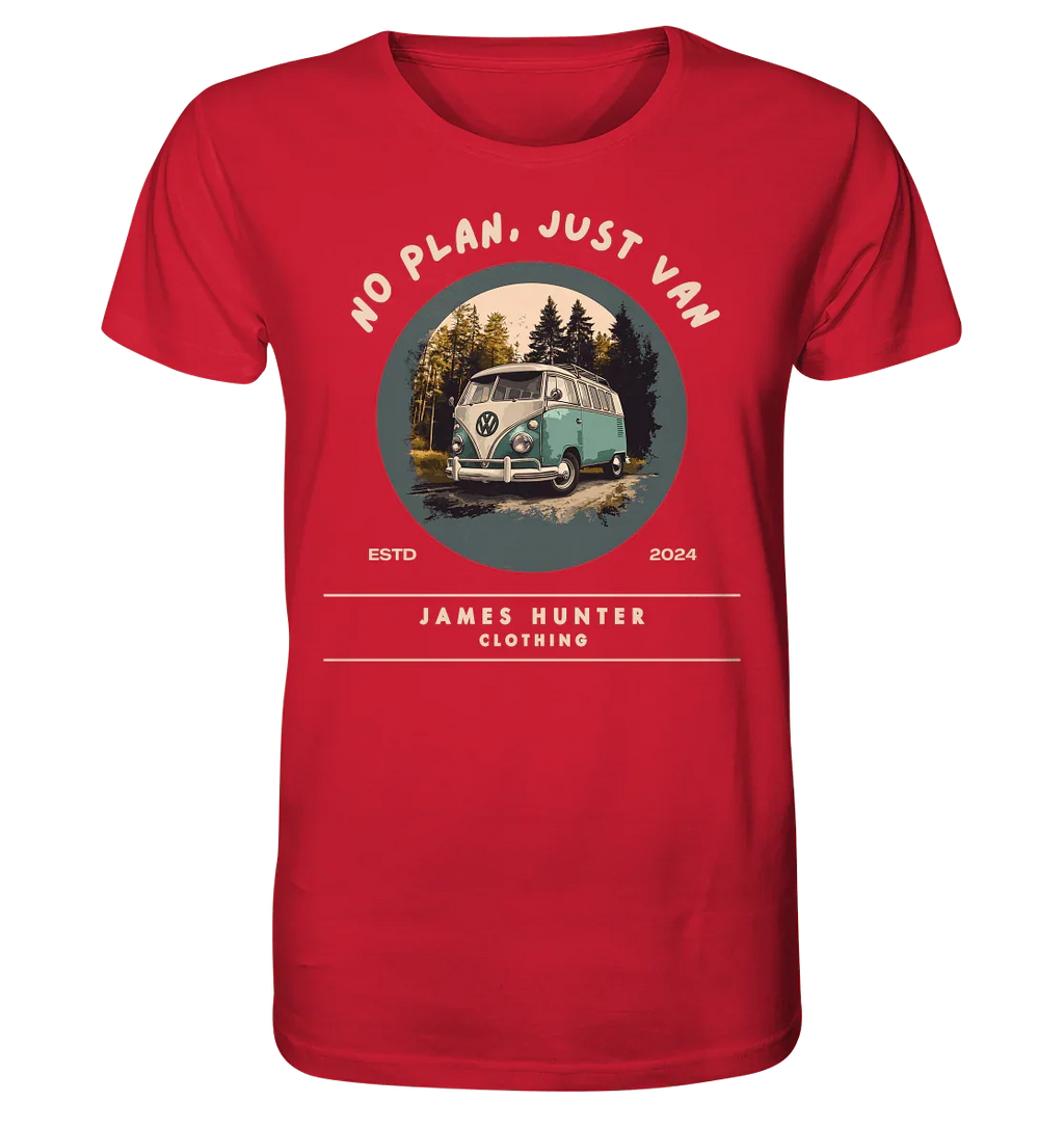 Pas de plan, juste une camionnette - T-shirt bio