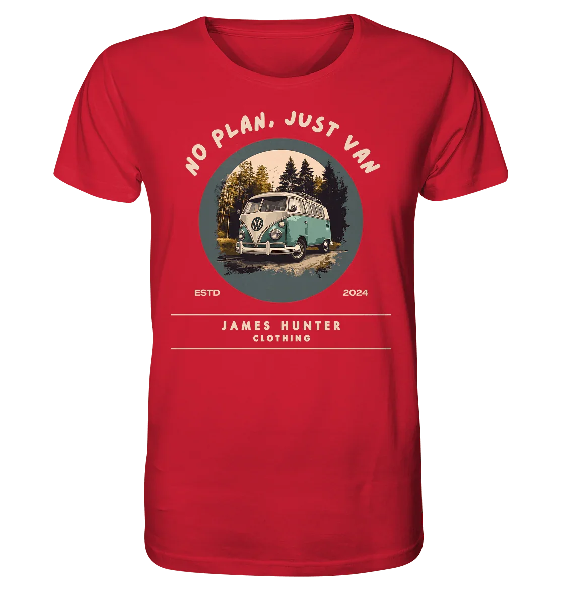 No Plan, Just Van - Organic Shirt