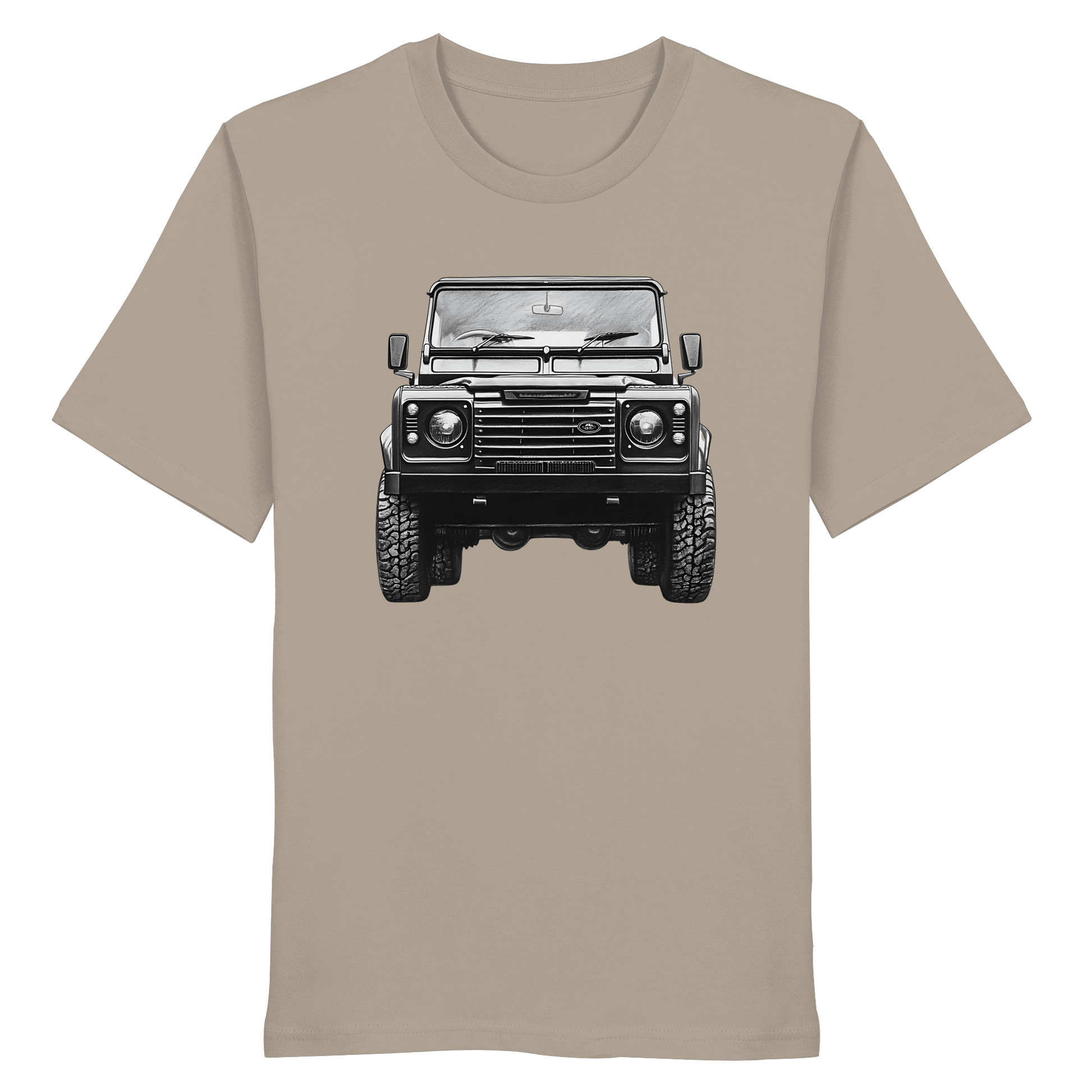Not lost, just exploring - Defender Style ! - Organic Shirt