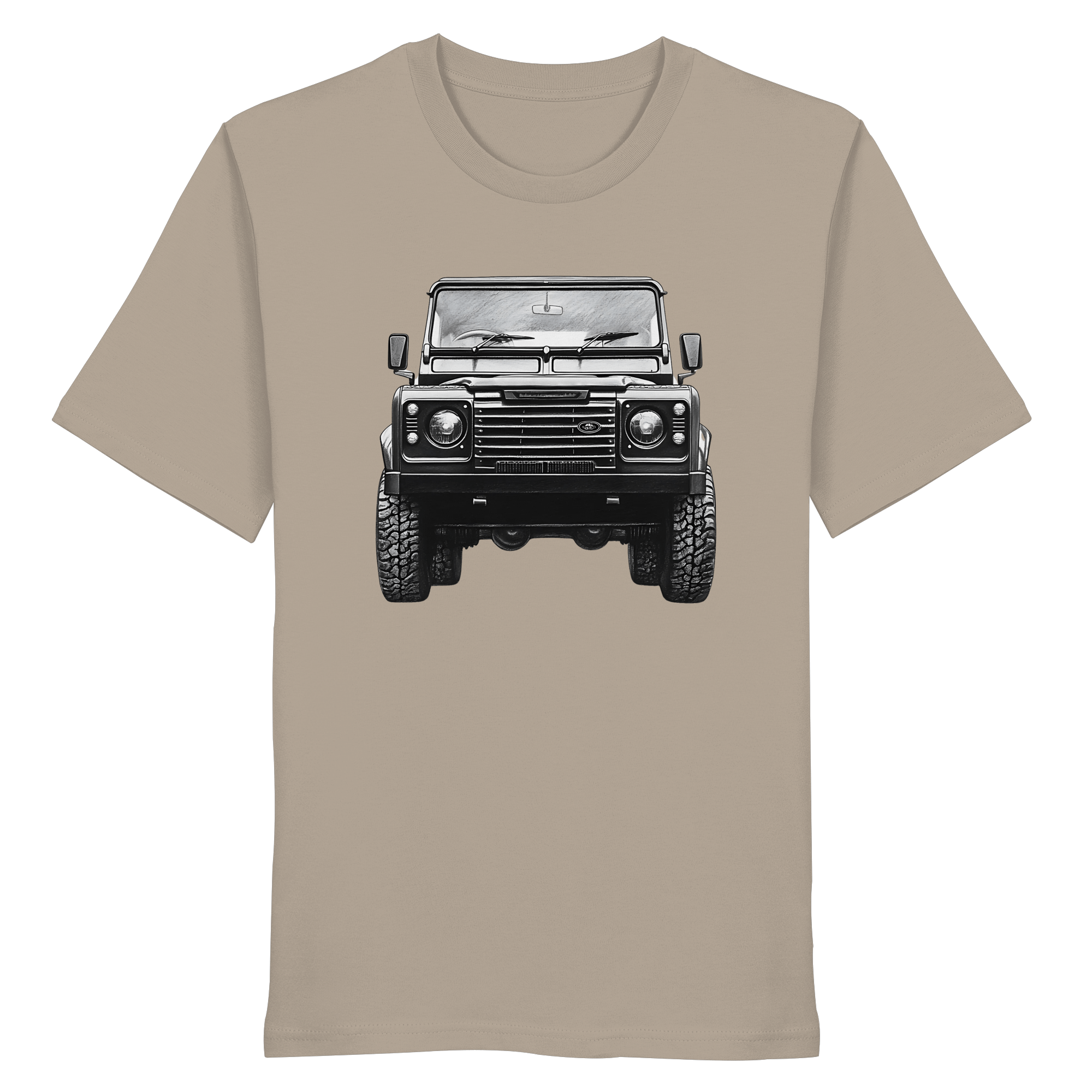 Not lost, just exploring - Defender Style ! - Organic Shirt