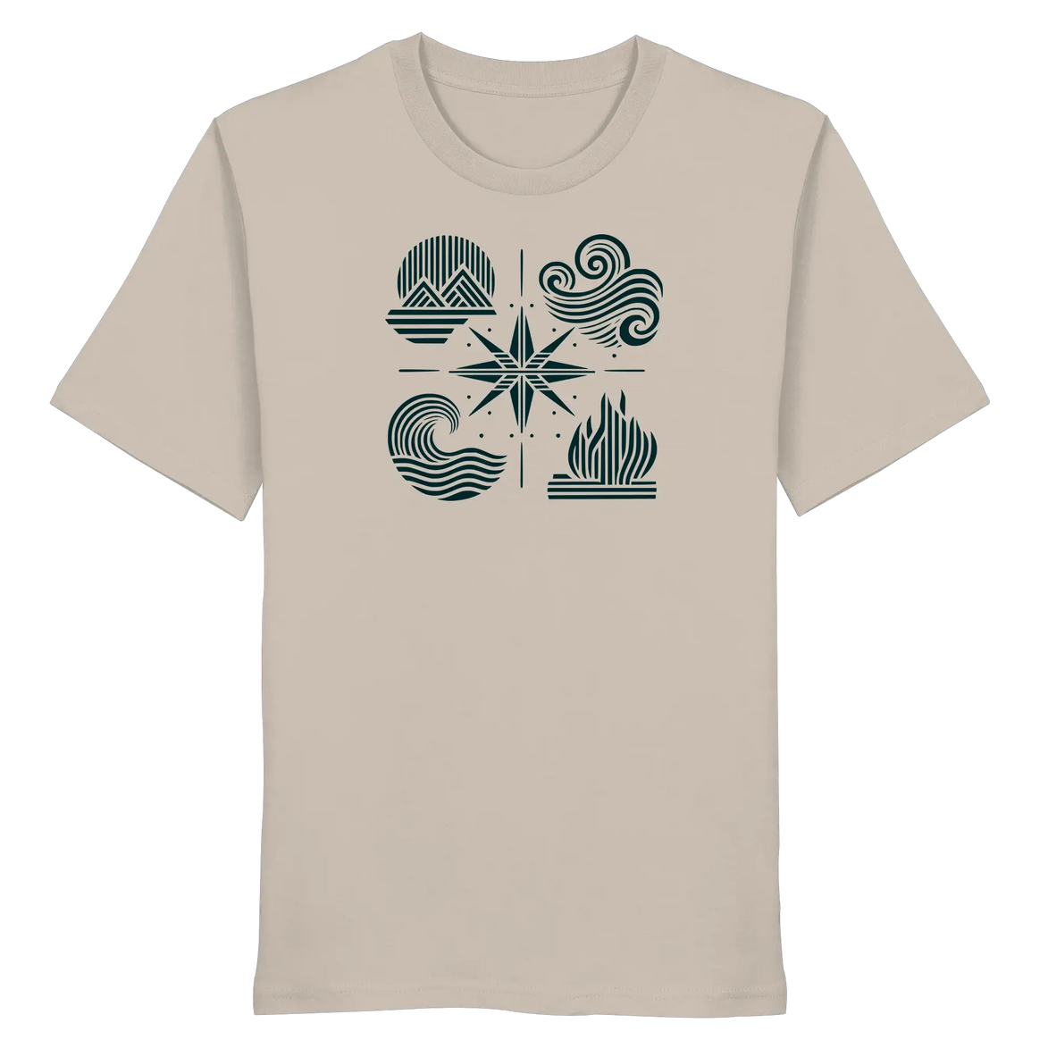 The Four Elements – Nature in Balance 2.0 - Organic Shirt