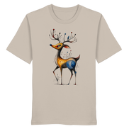 Surreal Stag — Art Collection Organic T-Shirt No. 11