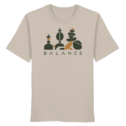 Stone Cairn Outdoorbekleidung – Balance in der Natur – Bio-Shirt