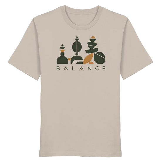 Stone Cairn Outdoorbekleidung – Balance in der Natur – Bio-Shirt