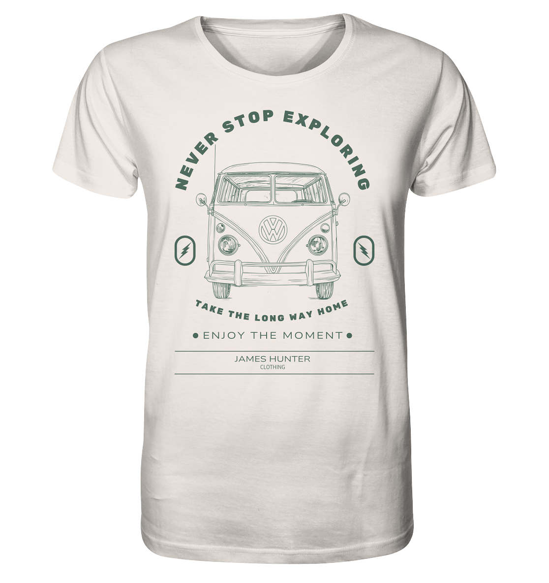 Never Stop Exploring - Organic Shirt