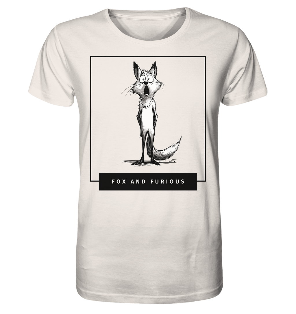 Fox and Furious - Organic Shirt