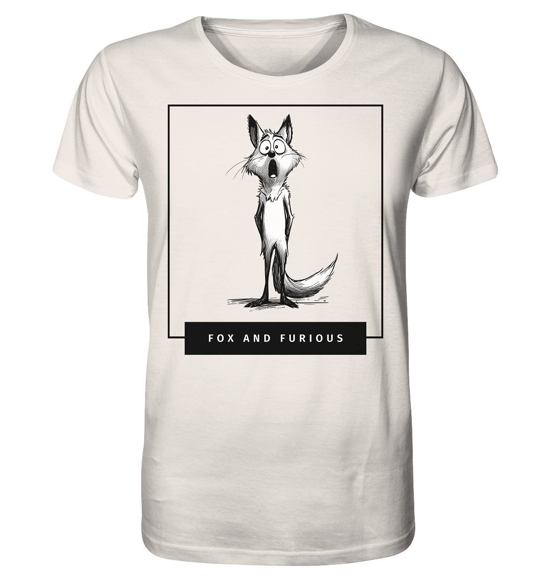 Fox and Furious - Organic Shirt
