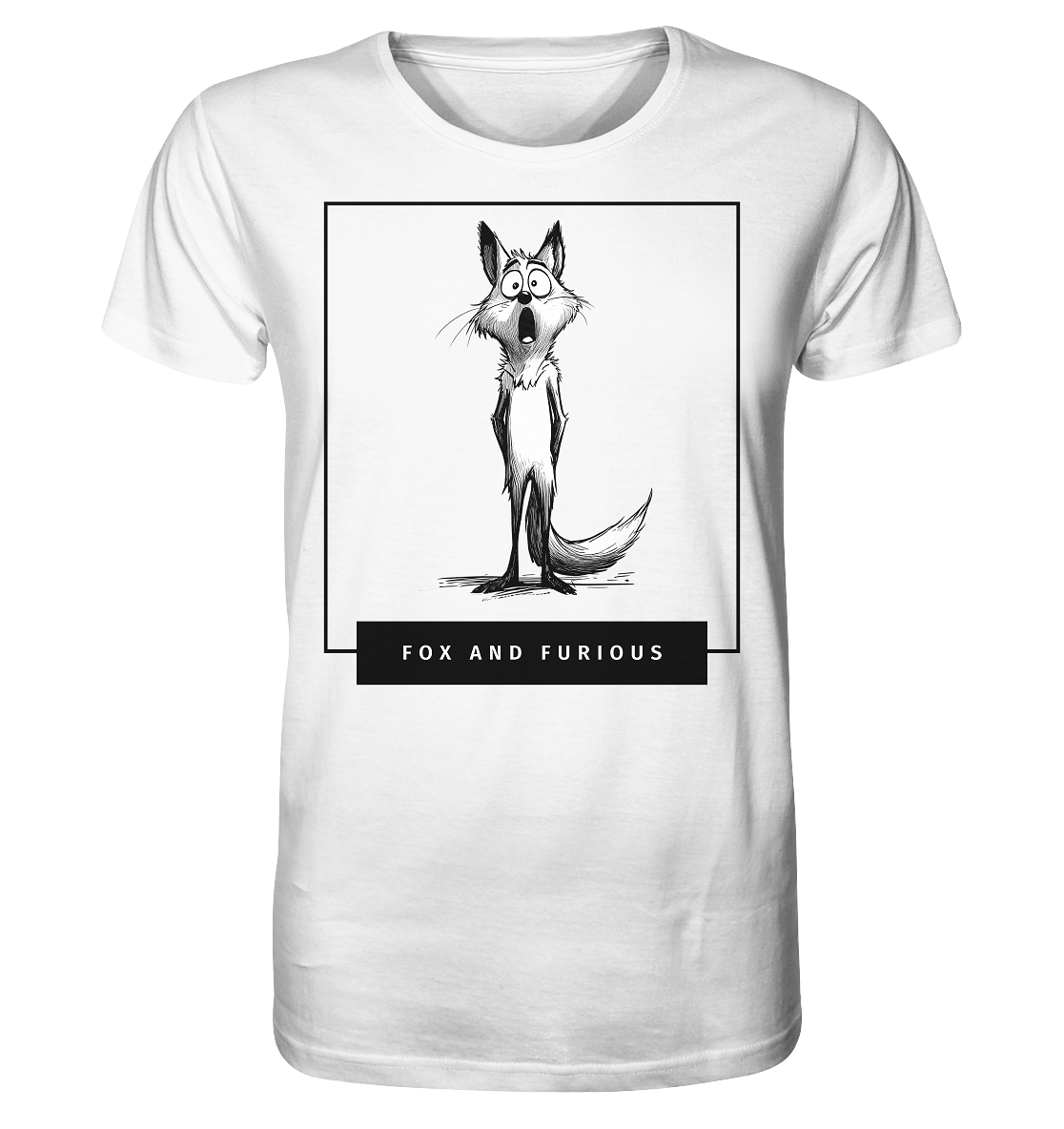 Fox and Furious - Organic Shirt