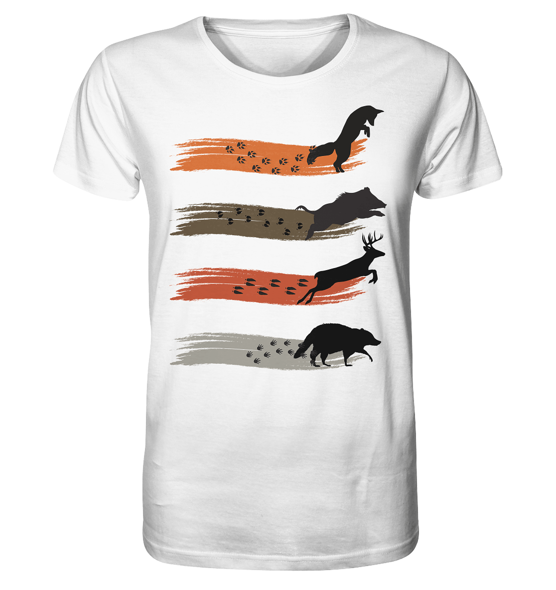 "Tracks of the Wild"  Organic Shirt