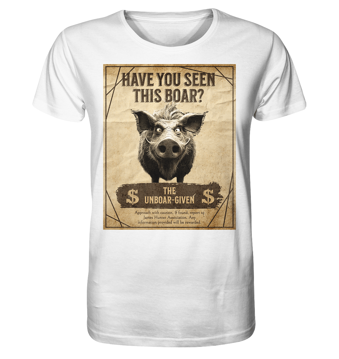 WANTED: Wild, Wreckless & On the Run - Organic Shirt