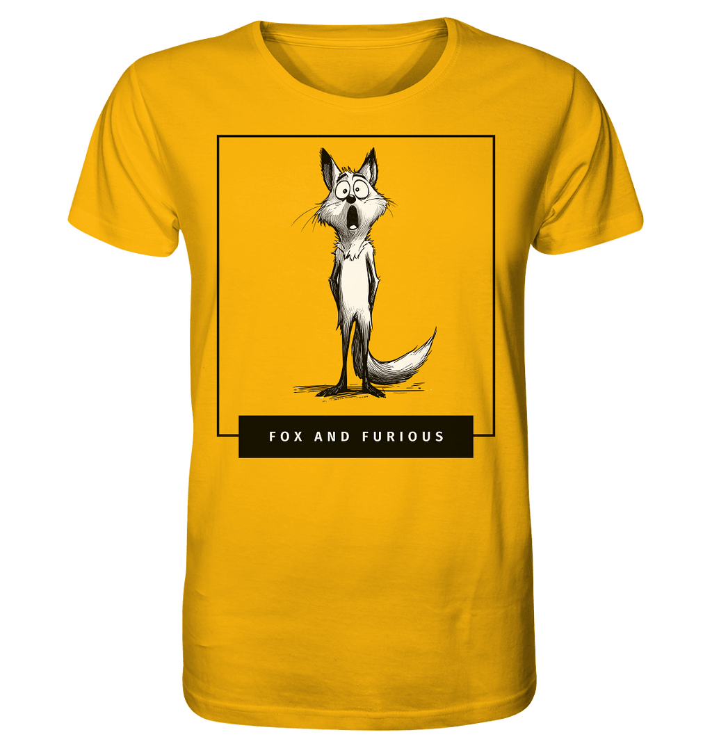 Fox and Furious - Organic Shirt