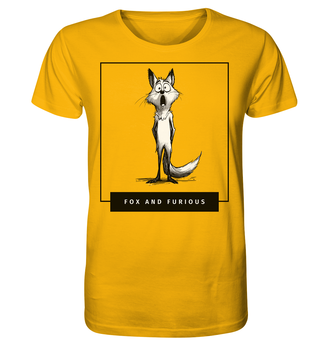 Fox and Furious - Organic Shirt